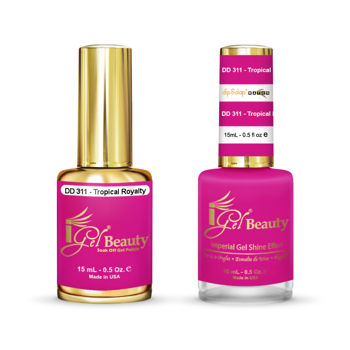 iGel Gel & Polish Duo - DD311 Tropical Royalty