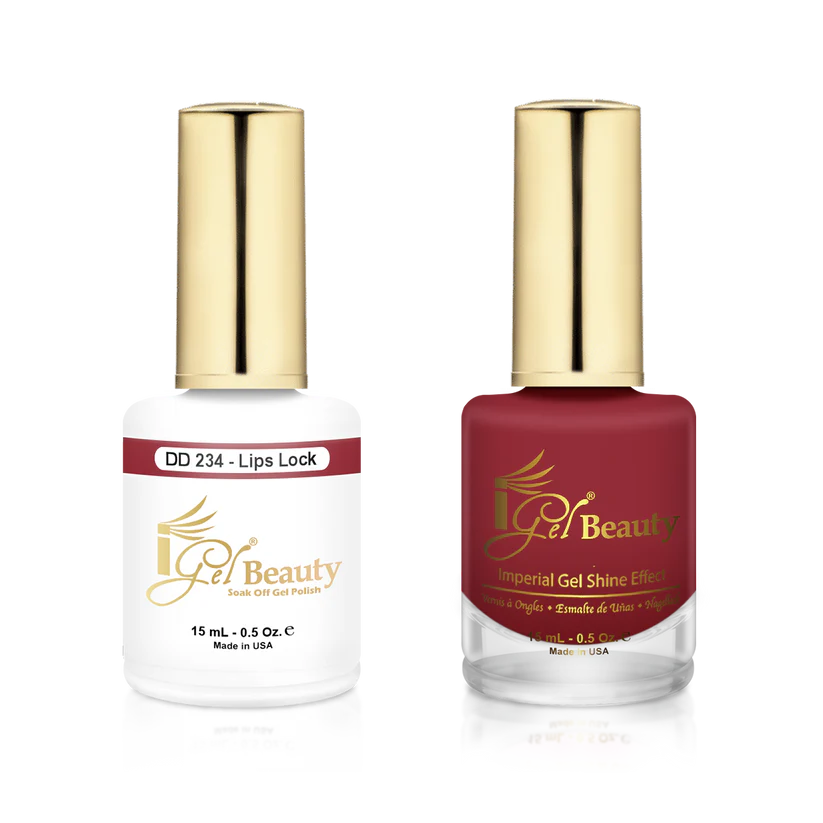 iGel Gel & Polish Duo, DD234 - Lips Lock