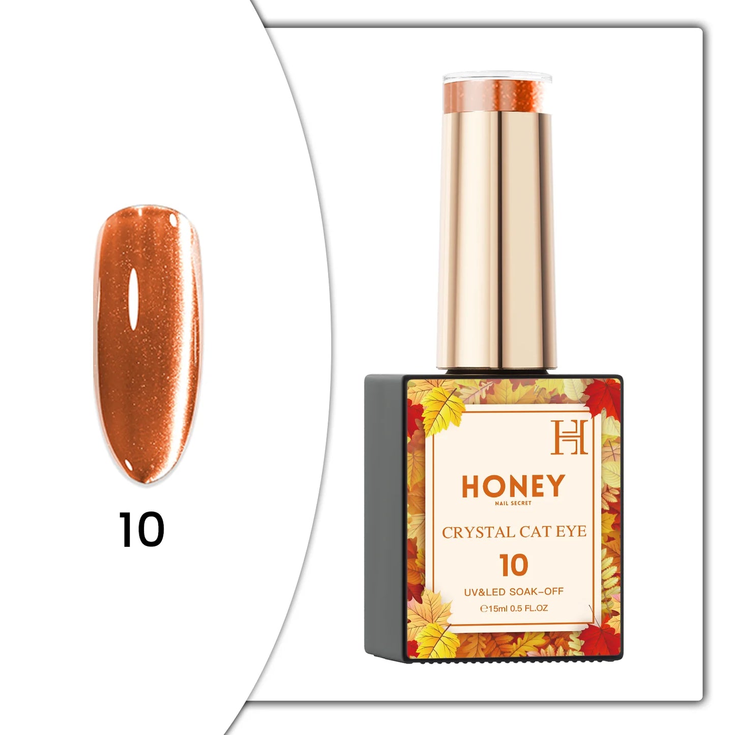 Honey CRYSTAL CAT EYE - 10