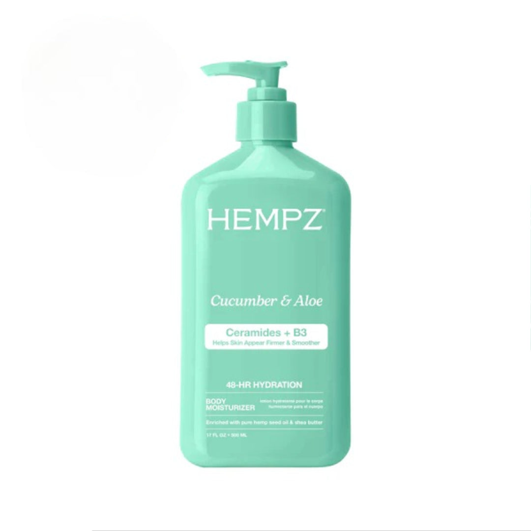 Hempz Cucumber & Aloe Body Moisturizer with Ceramides + B3