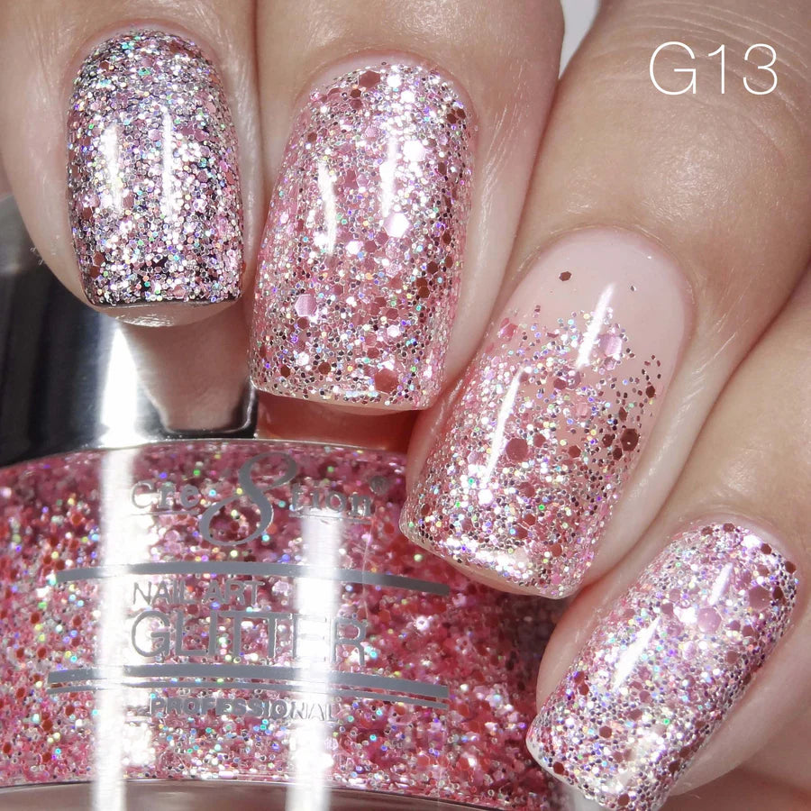 Cre8tion Nail Art Glitter 1oz 30g 13