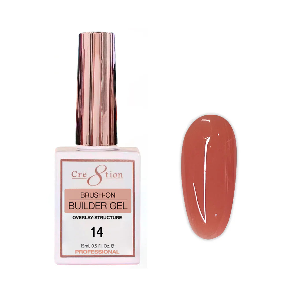 Cre8tion Gel Collection - Overlay/ Brush on Builder 0.5oz #14