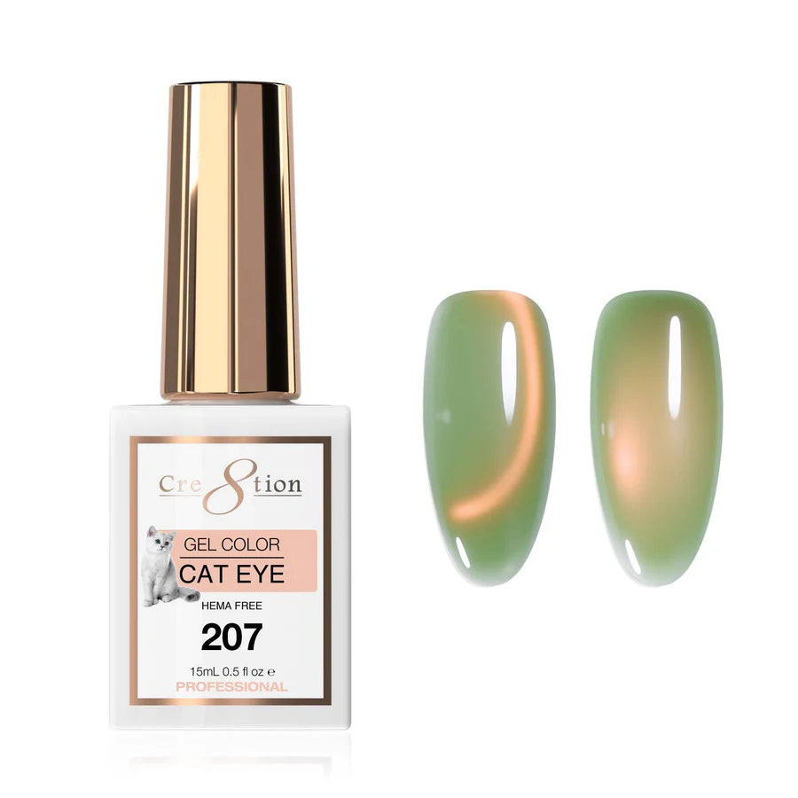 Cre8tion Cat Eye Soak Off Gel 0.5oz 207