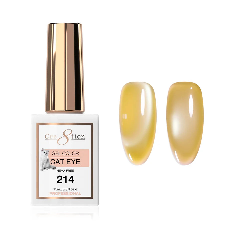 Cre8tion Cat Eye Soak Off Gel 0.5oz 214