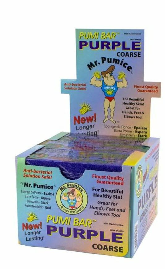 Mr.Pumice Pumi Bar Purple Calluses Buffing Pad - Coarse