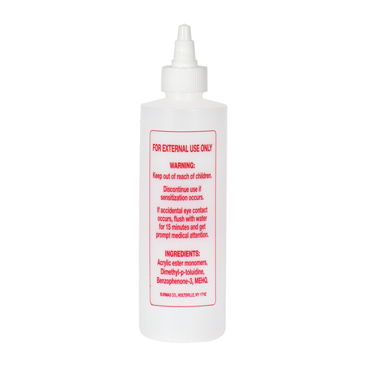 Imprinted Twist Top Bottle Liquid Monomer 8 oz