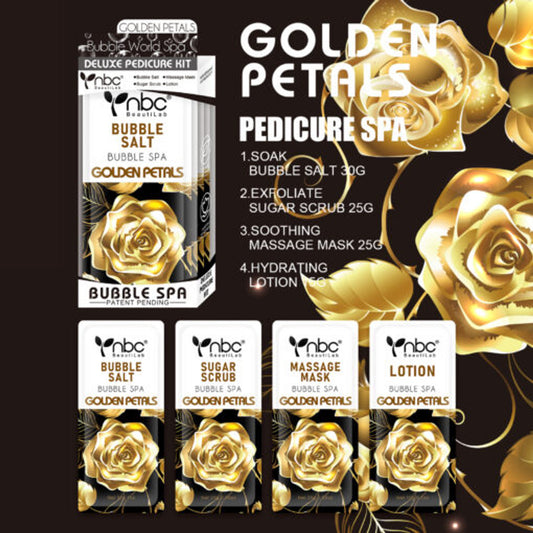NBC Bubble World Spa 4 Steps – Gold Petals