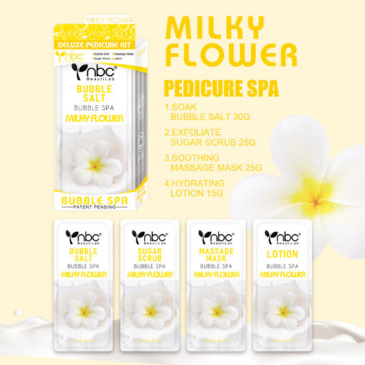 NBC Bubble World Spa 4 Steps – Milky Flower