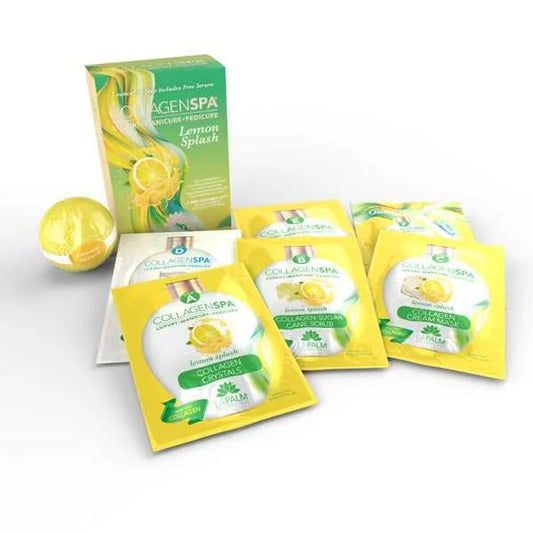La Palm Collagen Spa 6 Step Pedicure Kit - Lemon Splash