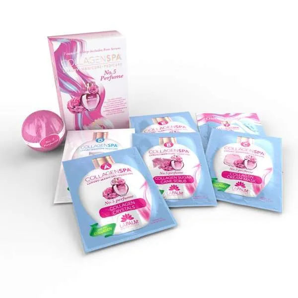 La Palm Collagen Spa 6 Step Pedicure Kit - No.5