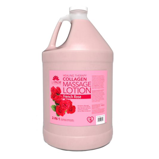 La Palm Healing Therapy Massage Lotion - French Rose