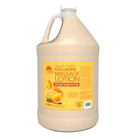 La Palm Healing Therapy Massage Lotion - Orange Tangerine Zest