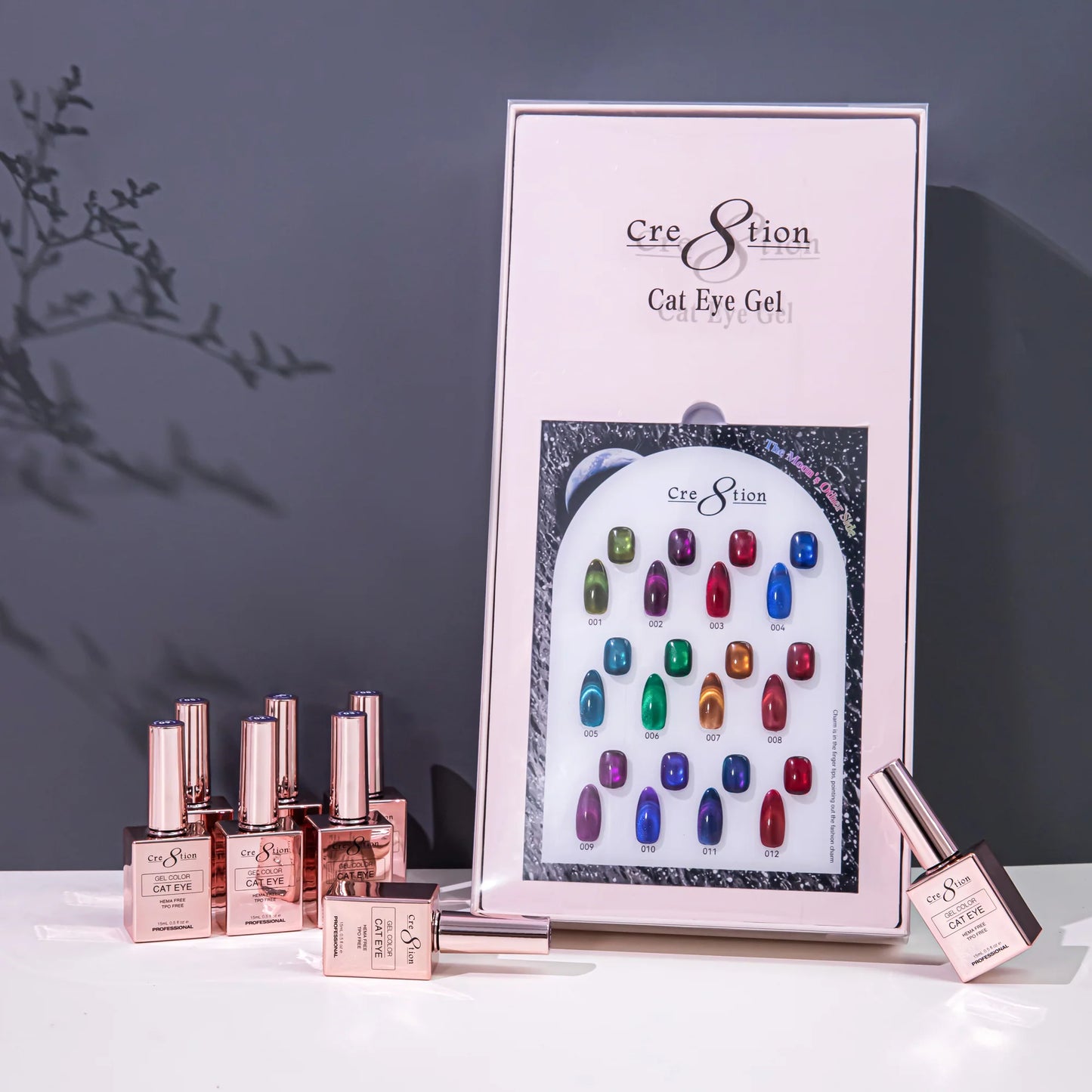 Cre8tion Cat Eye The Moon's Other Side Kit - 12 Colors