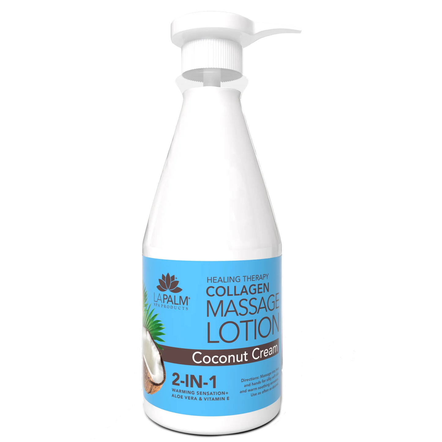 La Palm Healing Therapy Massage Lotion - Coconut Cream