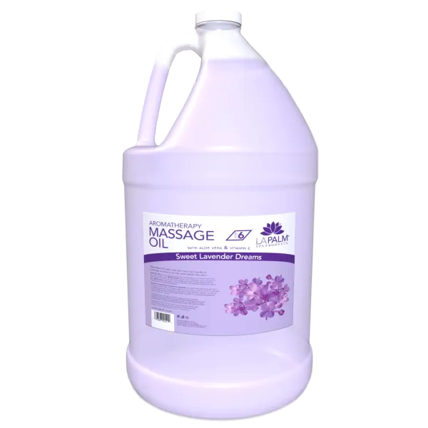 La Palm Aromatherapy Massage Oil Sweet Lavender Dreams