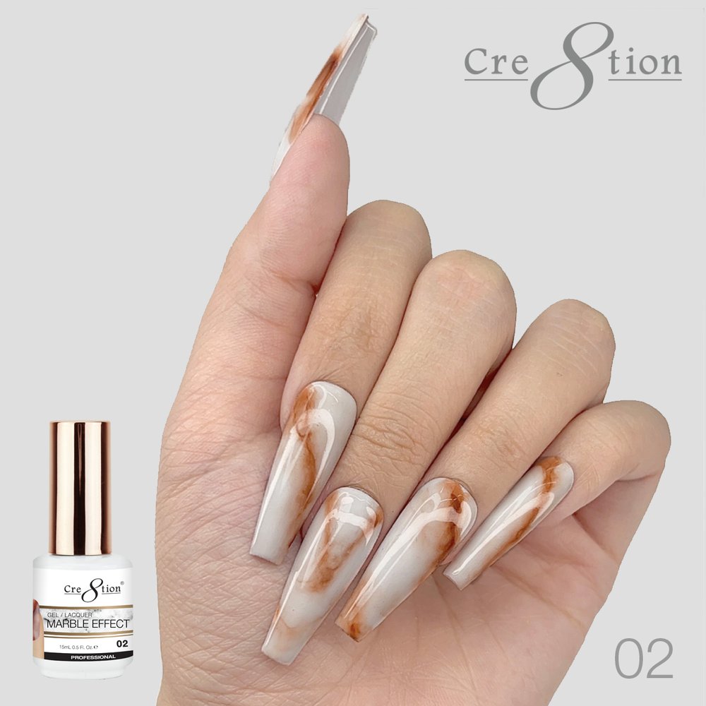 Cre8tion Marble Effect Gel #02