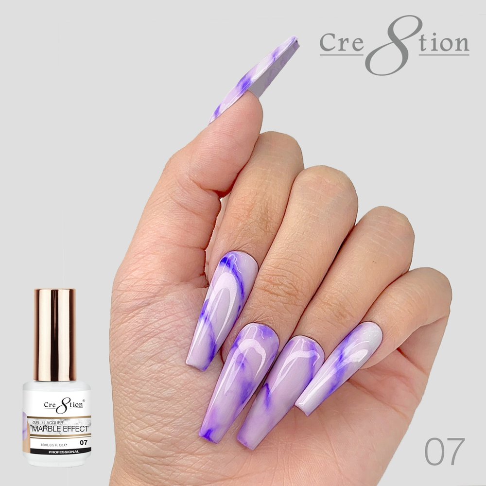Cre8tion Marble Effect Gel #07