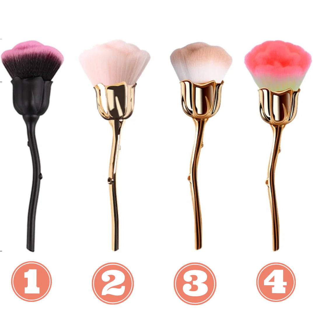 Dust Brush Flower Shaped
