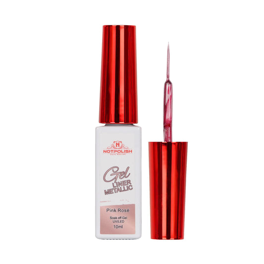 NotPolish GEL LINER METALLIC - PINK ROSE