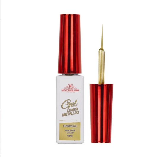 NotPolish Metallic Art Gel Liner-GOLDMINE