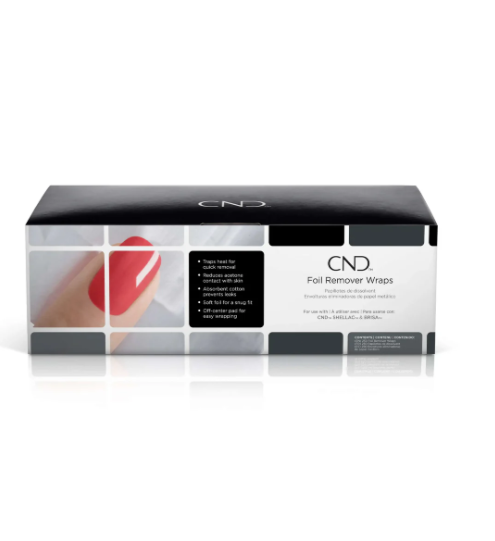 CND Foil Remover Wraps 250 packs