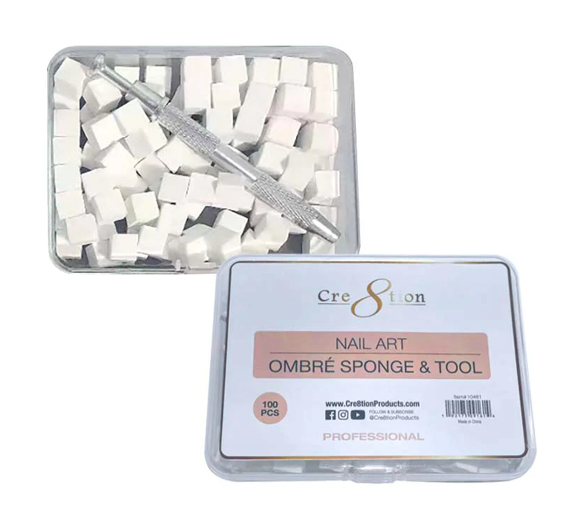 Cre8tion Ombre Sponge & Tool 100pcs/box