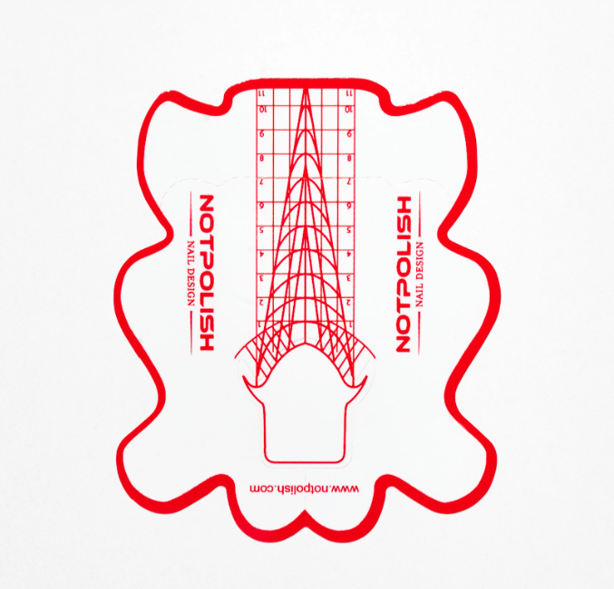 Notpolish Nail Form White - 500 pcs