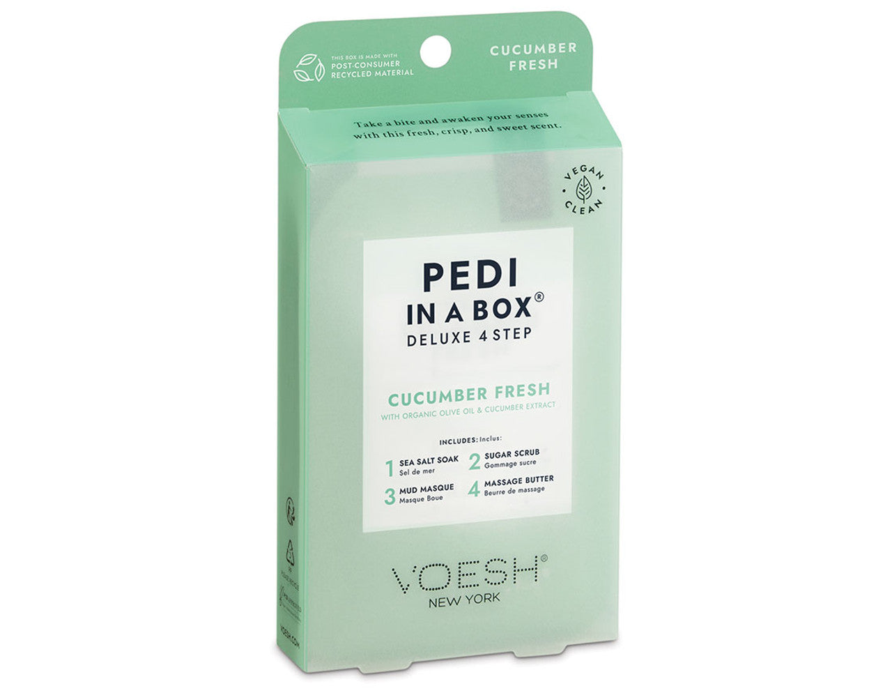 VOESH® Pedi in a Box 4 Step - Cucumber Fresh