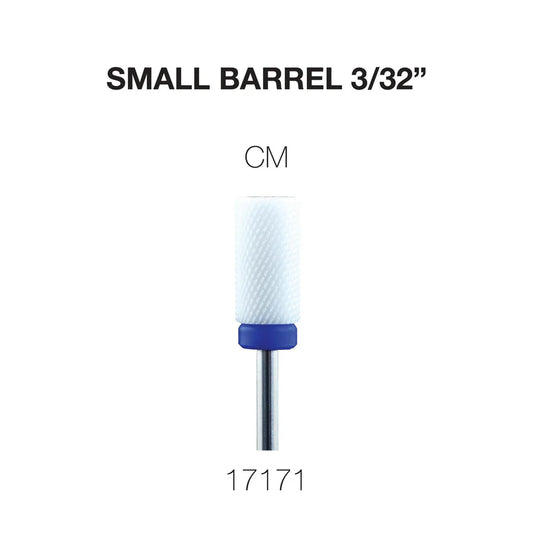 Cre8tion Ceramic Small Barrel Medium 3/32"