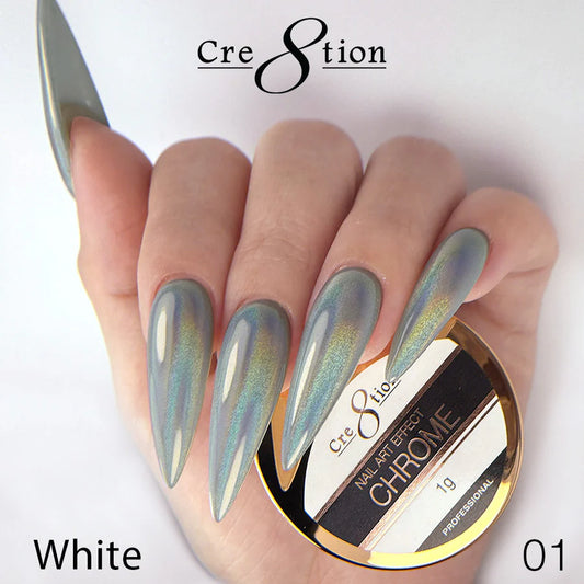 Cre8tion Chrome Nail Art Effect 1g - 01