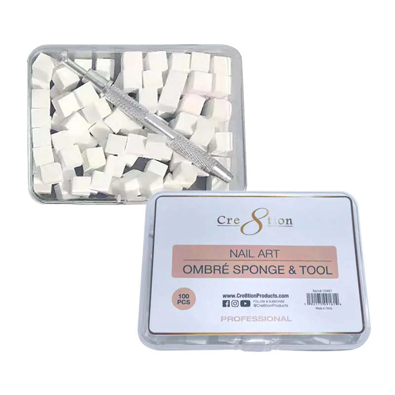 Cre8tion Ombre Sponge & Tool 100pcs/box