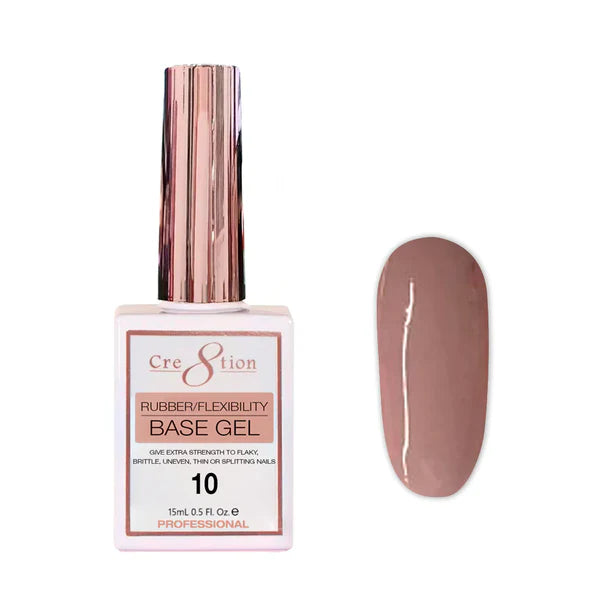 Cre8tion Gel Collection - Rubbers/ Flexibility Base #10