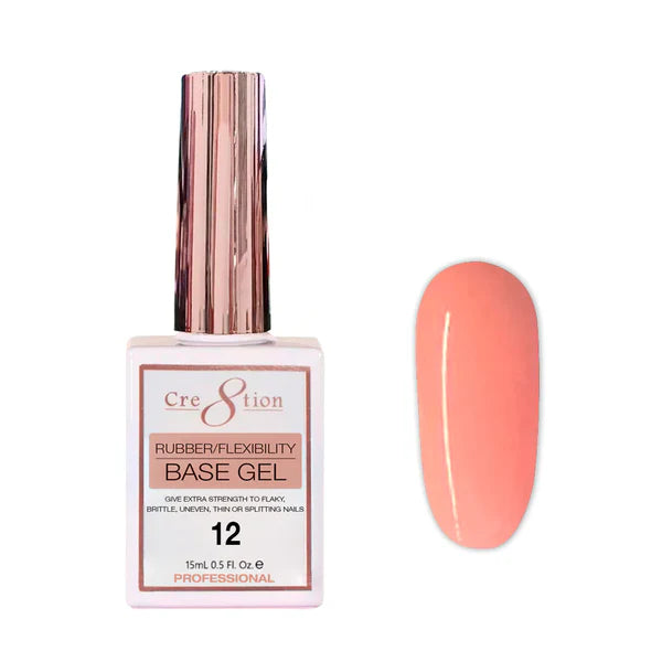 Cre8tion Gel Collection - Rubbers/ Flexibility Base #12