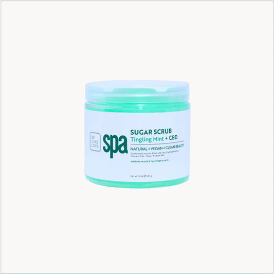 BCL Sugar Scrub - Tingling Mint + CBD