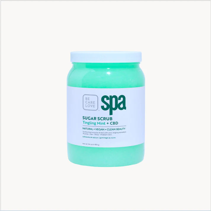 BCL Sugar Scrub - Tingling Mint + CBD