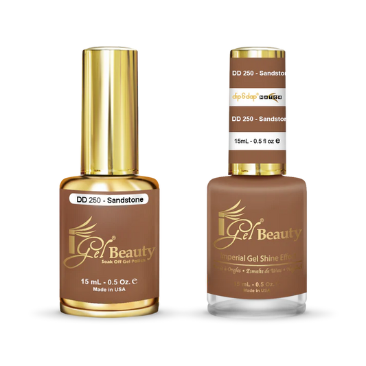 iGel Gel & Polish Duo - DD250 Sandstone