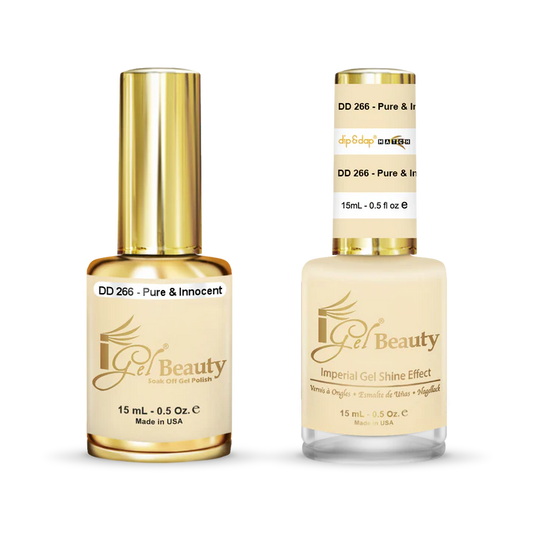 iGel Gel & Polish Duo - DD266 Pure & Innocent