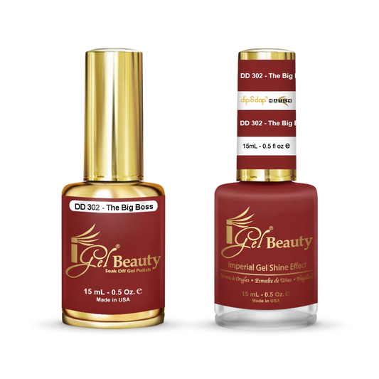 iGel Gel & Polish Duo - DD302 The Big Boss