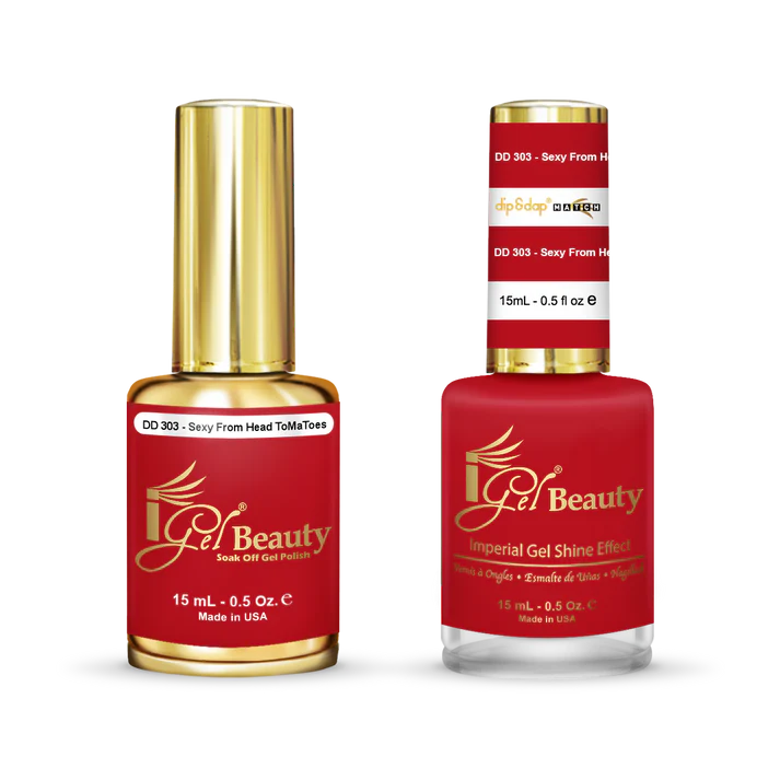 iGel Gel & Polish Duo - DD303 Sexy from Head Tomatoes