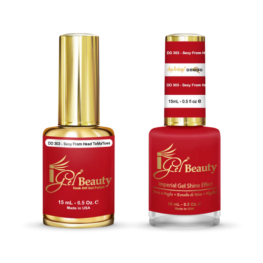 iGel Gel & Polish Duo - DD303 Sexy from Head Tomatoes