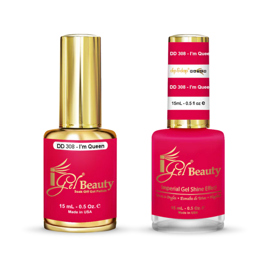 iGel Gel & Polish Duo - DD308 I'm Queen