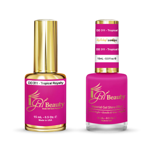 iGel Gel & Polish Duo - DD311 Tropical Royalty