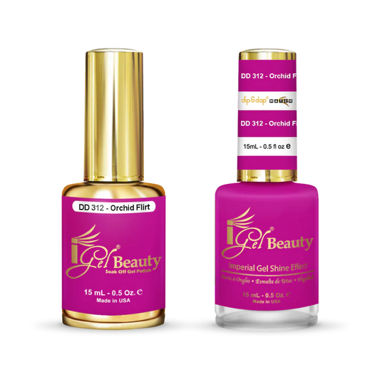 iGel Gel & Polish Duo - DD312 Orchid Flirt