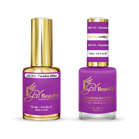 iGel Gel & Polish Duo - DD313 Paradise Affair