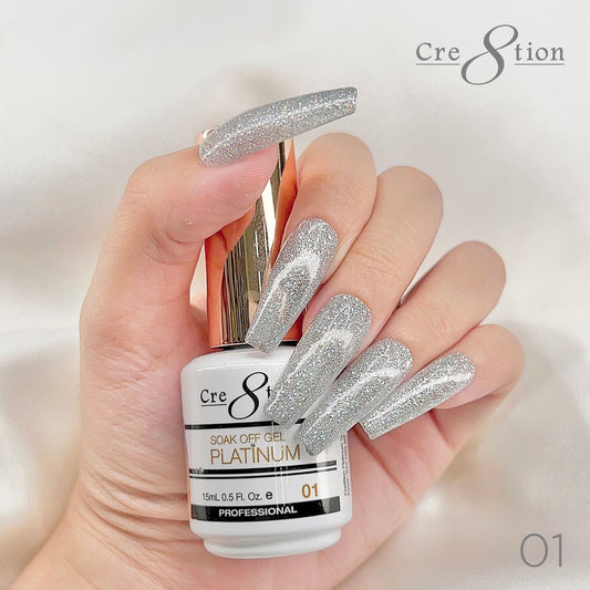 Cre8tion Platinum Gel #01