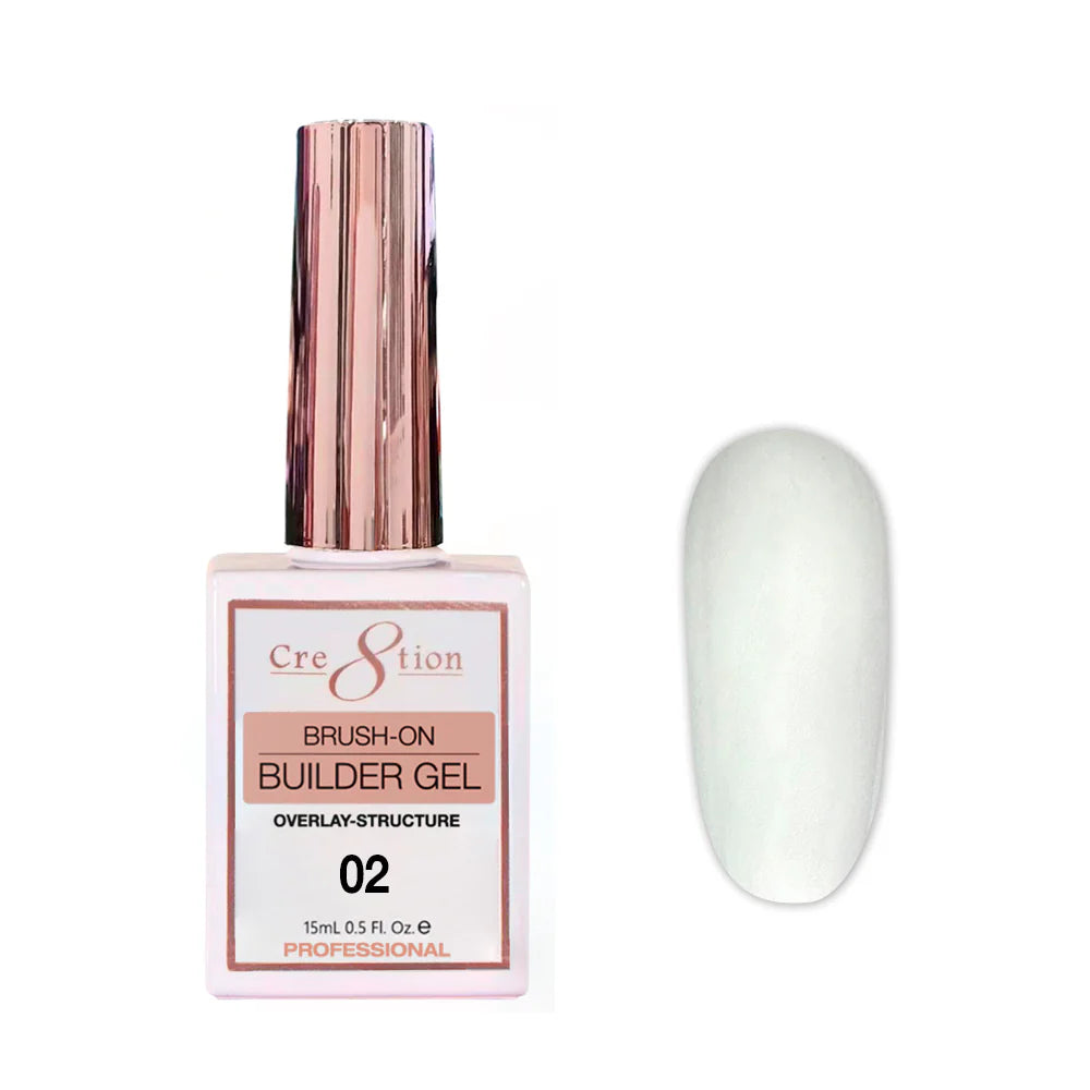 Cre8tion Gel Collection - Overlay/ Brush on Builder 0.5oz #02