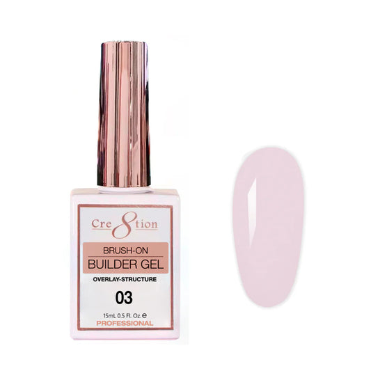 Cre8tion Gel Collection - Overlay/ Brush on Builder 0.5oz #03