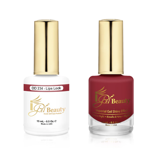 iGel Gel & Polish Duo, DD234 - Lips Lock