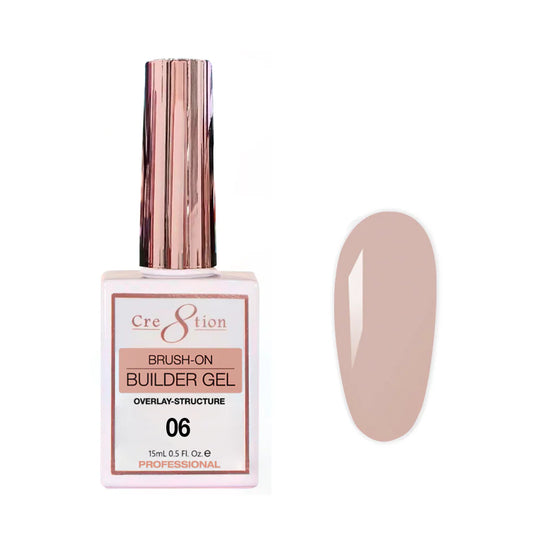 Cre8tion Gel Collection - Overlay/ Brush on Builder 0.5oz #06