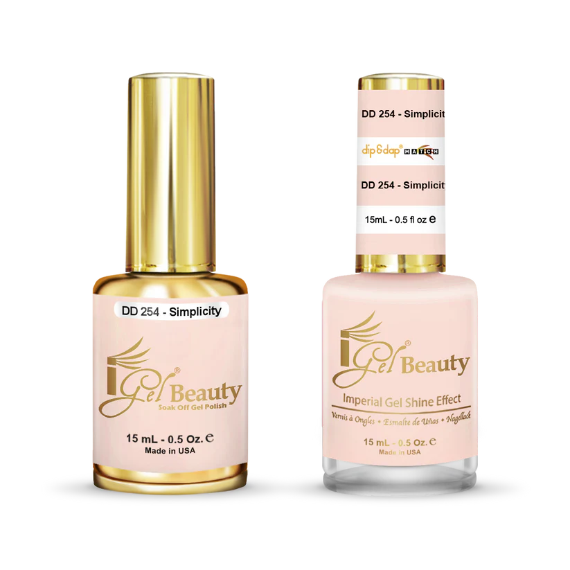 iGel Dip & Dap Duo - DD254 Simplicity